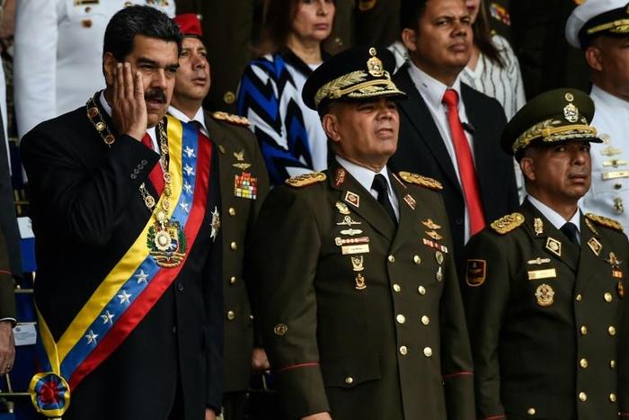 Venezuelan President Nicolas Maduro was giving a speech in Caracas when the drones exploded