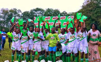 Milo U-13 Champions League: Nkawkaw Methodist Primary crowned Zone 4 champions