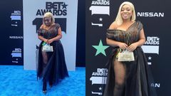Moesha Boduong at 2019 BET