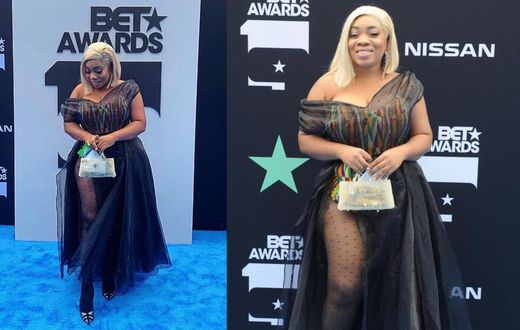 Moesha Boduong at 2019 BET