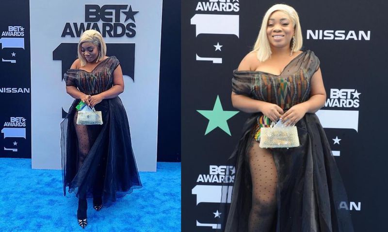 Moesha Boduong at 2019 BET