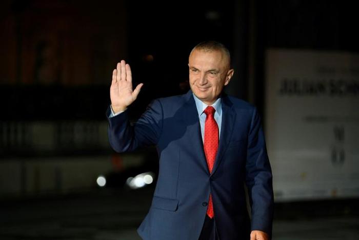 Albanian President Ilir Meta (pictured November 2018) cancelled local elections, putting him on a collision course with Prime Minister Edi Rama, the latest development in a political crisis