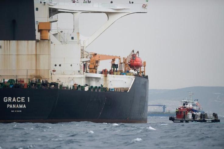 The tanker Grace 1 was seized off Gibraltar on July 4