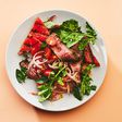 Steak Salad Recipe With Grilled Watermelon