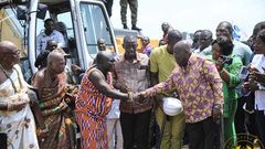 Nana Addo with Awulae Attibrukusu