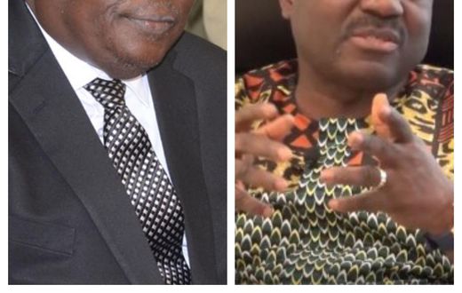 Special Prosecutor Martin Amidu and suspended PPA boss