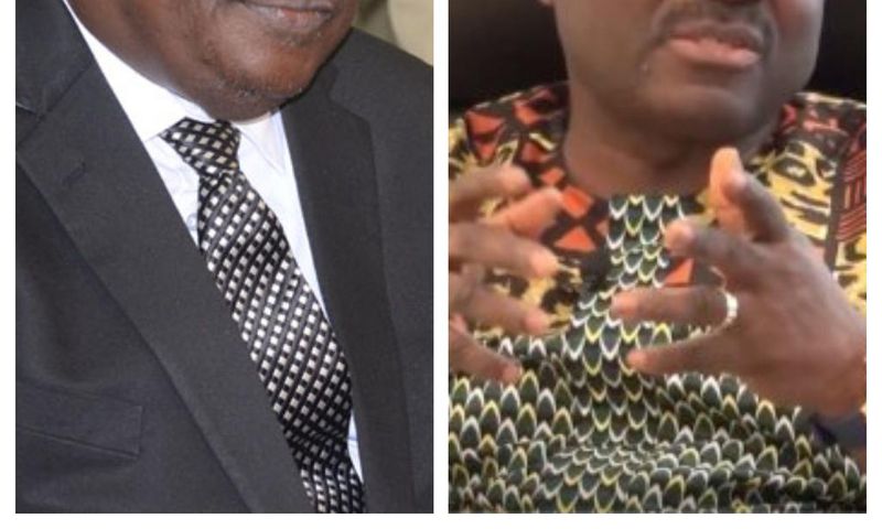 Special Prosecutor Martin Amidu and suspended PPA boss