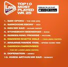 Live FM weekly chart