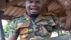 Soldier in ‘Drop That Chamber’ viral video detained for 90 days