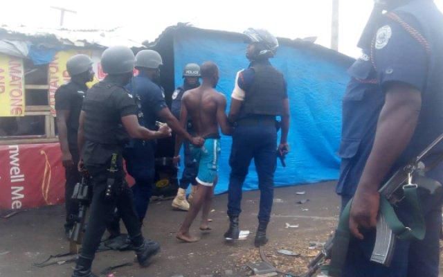 Dagomba youth clash with police