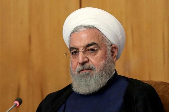 Iranian President Hassan Rouhani says Tehran favours talks with Washington but the United States must first lift biting unilateral sanctions
