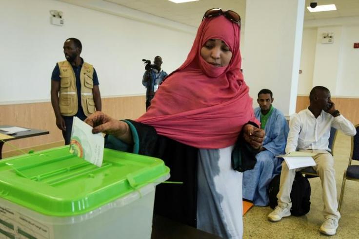 The ballot is the first in the nation's coup-strewn history that looks set to see an elected president complete his mandate and hand over to an elected successor
