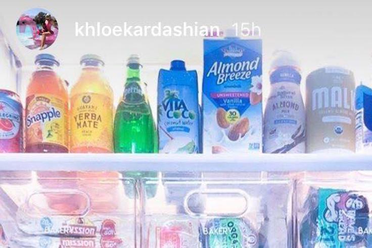 Khloe Kardashian's Fridge Is #Goals