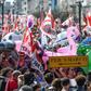 Thousands took to the streets in Venice calling for a ban on huge cruise ships in the city