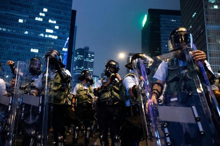 The protesters are calling for democratic reforms, universal suffrage and a halt to sliding freedoms