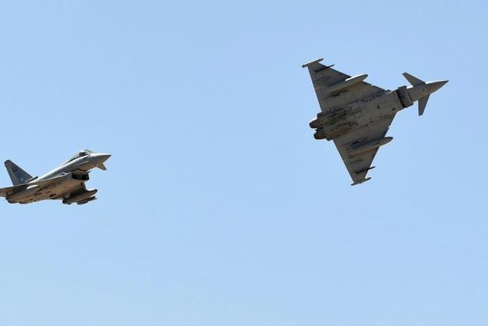 Britain accounts for 23 percent of arms imports to Saudi Arabia and last year signed a preliminary order with Riyadh for 48 Eurofighter Typhoon fighter jets