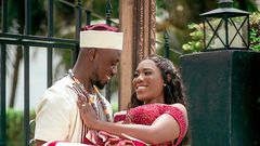 Ghanaian actress, Victoria Lebene and Eugene ties the knot.