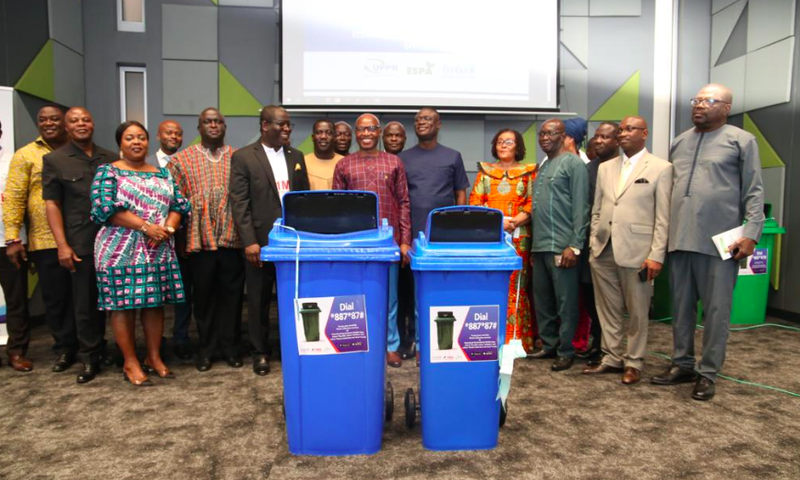 1 million waste bin project launched in Accra