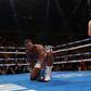 Andy Ruiz celebrates his win over Anthony Joshua in New York in June