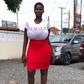 Ghanaian photo model, Pamela Odame Watare