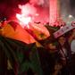 Riotous celebrations erupted around France after the Algerian football team qualified for the final of the Africa Cup of Nations