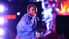 Kendrick Lamar Shows Off His Boxing Moves