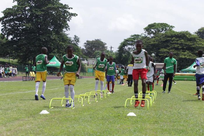 Milo U-13 Champions League: Arhinful, Paintsil lead soccer clinic as national final kicks off