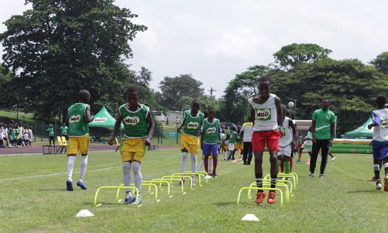Milo U-13 Champions League: Arhinful, Paintsil lead soccer clinic as national final kicks off