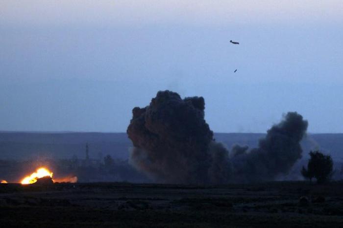 The US-led coalition against the Islamic State group has carried out air strikes against the jihadists since August 2014