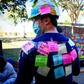 Protesters wear masks to prevent their identities being shared online