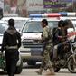 Huthi fighters, similar to the ones pictured May 2019, have intensified attacks against the Saudi kingdom, which launched military operations in Yemen in 2015