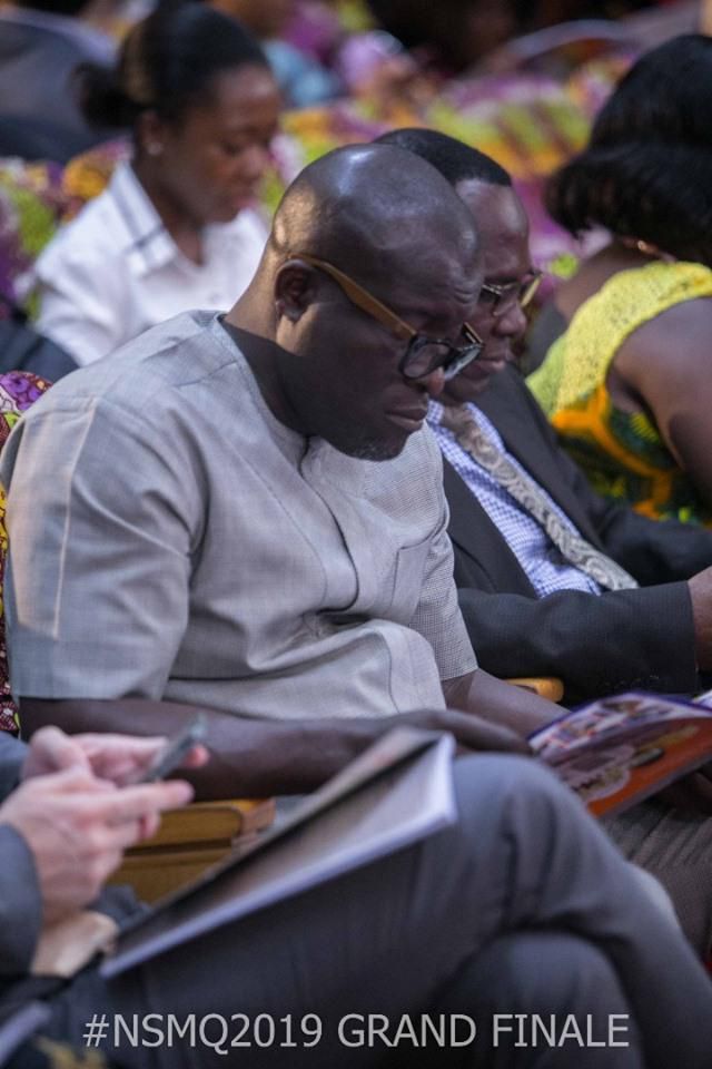 Old student and Dep. Minister Titus Glover supports PRESEC