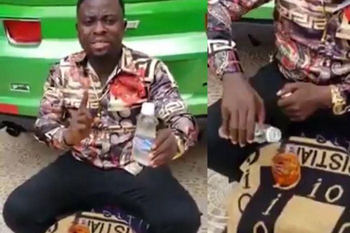 Brother Sammy advertises his divine water; says it can cure HIV