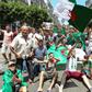 Algerians were back on the streets Friday for anti-government protests boosted by anticipation as the national team prepares to battle Senegal in Cairo in the Africa Cup of Nations final