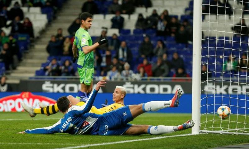 Borja Iglesias scored against Betis last season in a Spanish Cup quarter-final
