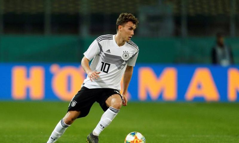 Germany striker Luca Waldschmidt scored his fifth goal of the European U21 championships