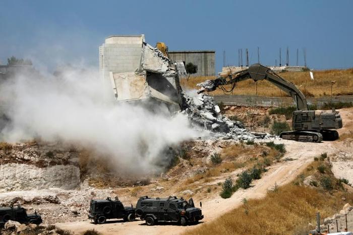 Israel rarely grants approvals for Palestinian construction in the more than 60 percent of the West Bank under its civil as well as security control and frequently carries out demolitions of Palestinian buildings it considers illegally built