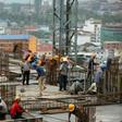 Tens of thousands of Cambodian day-labourers work on the mushrooming construction sites in Sihanoukville