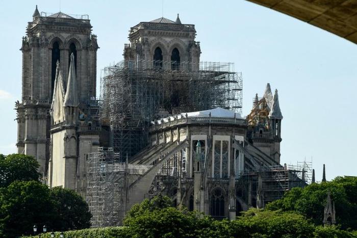 'In a fragile state': Notre-Dame's vaulted roof could still collapse at any moment, French Culture Minister warned