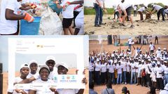 Nestle volunteers
