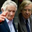 Former Uruguay president Jose Mujica (left), Finance Minister Danilo Astori (center) and Frente Amplio presidential candidate Daniel Martinez have all called Venezuela President Nicolas Maduro's regime a 'dictatorship'