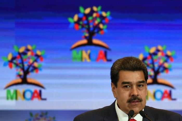 Three of Venezuelan President Nicolas's Maduro's stepsons are among 10 people sanctioned by the US Treasury