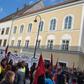 Every year on Hitler's birthday, anti-fascist protesters organise a rally outside the building in Braunau where the dictator was born on April 20, 1889