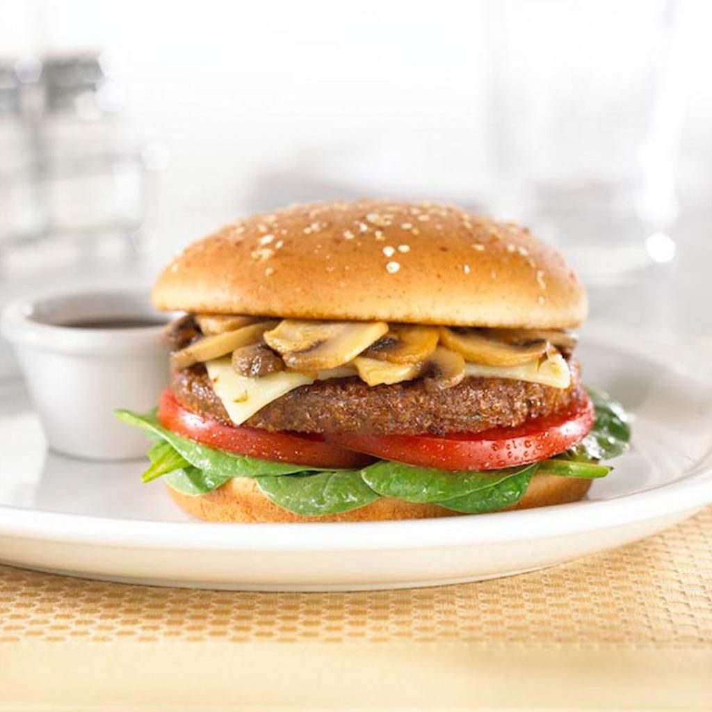 Amy's Burger served at Denny's