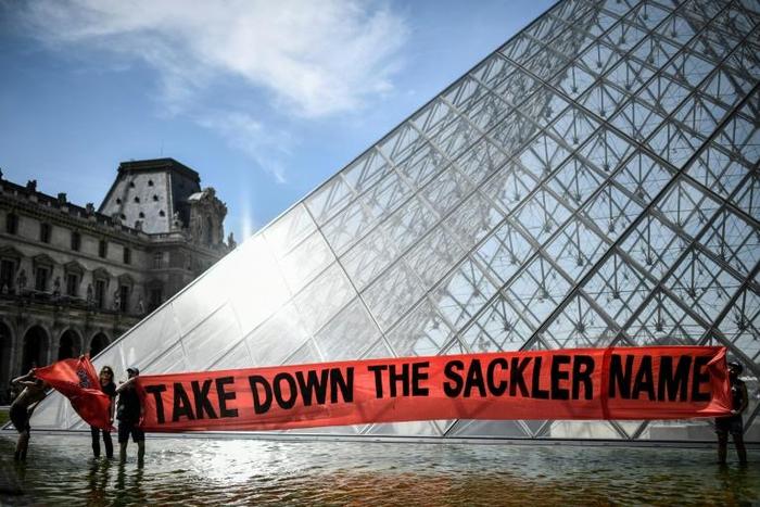 The Louvre is the latest in a string of museums to face criticism over links to the Sackler family
