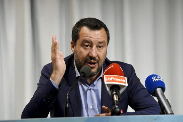 Interior Minister Matteo Salvini has been trying to adopt a hardline against migrants rescued at sea being brought to Italy