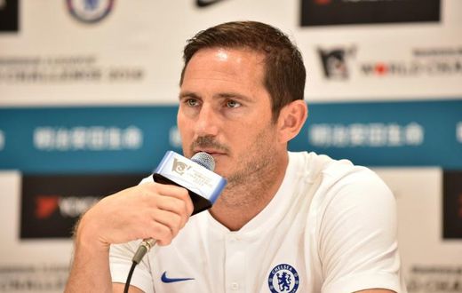 New Chelsea boss Frank Lampard told a press conference in Japan that he won't be looking backwards as he takes on the biggest challenge of his career