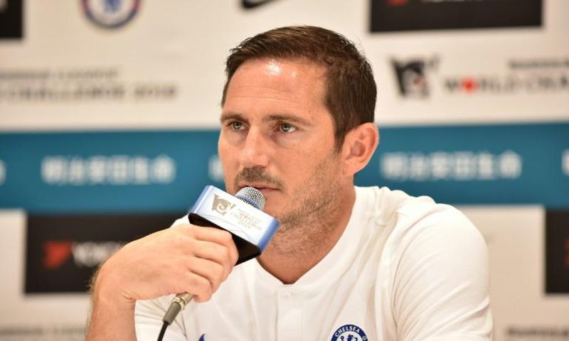 New Chelsea boss Frank Lampard told a press conference in Japan that he won't be looking backwards as he takes on the biggest challenge of his career