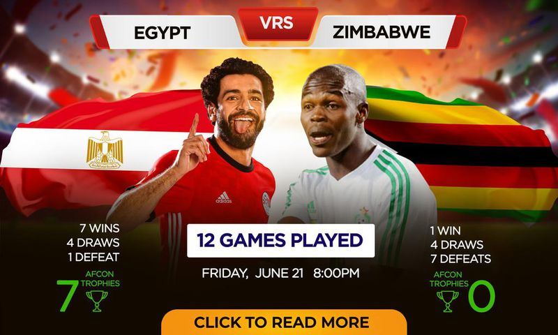 Hosts Egypt face Zimbabwe in AFCON opener