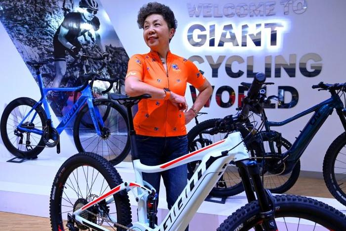 Giant's Bonnie Tu says electronic bikes now make up a fifth of the company's global revenue